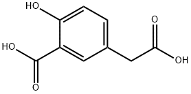 5-CARBOXYMETHYL-2-HYDROXY-BENZOIC ACID Struktur