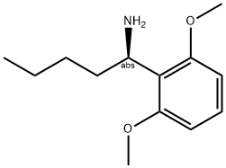 (1R)-1-(2,6-DIMETHOXYPHENYL)PENTYLAMINE Struktur