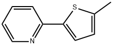 2-(5-METHYL-2-THIENYL)PYRIDINE Struktur