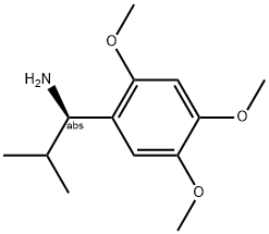 (1R)-2-METHYL-1-(2,4,5-TRIMETHOXYPHENYL)PROPYLAMINE Struktur