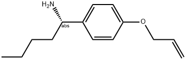 (1S)-1-(4-PROP-2-ENYLOXYPHENYL)PENTYLAMINE Struktur