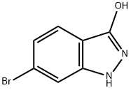 6-BROMO-3-HYDROXY (1H)INDAZOLE Struktur