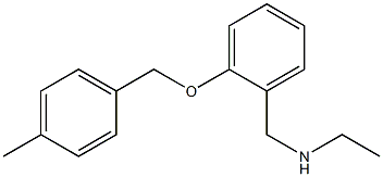 N-(2-((4-METHYLBENZYL)OXY)BENZYL)ETHANAMINE Struktur