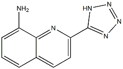 2-(1H-TETRAZOL-5-YL)QUINOLIN-8-AMINE Struktur