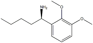 (1R)-1-(2,3-DIMETHOXYPHENYL)PENTYLAMINE Struktur