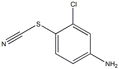 4-AMINO-2-CHLOROPHENYL THIOCYANATE Struktur