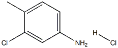 3-CHLORO-4-METHYLANILINE-HCL (RING-14C) Struktur