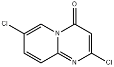 2,7-DICHLORO-4H-PYRIDO[1,2-A]PYRIMIDIN-4-ONE Struktur