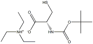 BOC-CYS-OH ET3N Struktur