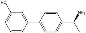 3-[4-((1S)-1-AMINOETHYL)PHENYL]PHENOL Struktur