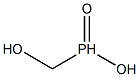 HYDROXYMETHYLPHOSPHINIC ACID Struktur