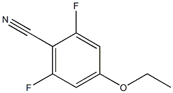 2,6-DIFLUORO-4-ETHOXYBENZONITRILE Struktur