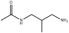 1-ACETAMIDO-3-AMINO-2-METHYLPROPANE Struktur