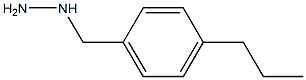 4-PROPYL-BENZYL-HYDRAZINE Struktur