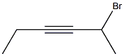 2-BROMO-3-HEXYNE Struktur