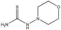 1-MORPHOLIN-4-YLTHIOUREA Struktur