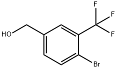 (4-BROMO-3-TRIFLUOROMETHYL-PHENYL)-METHANOL Struktur