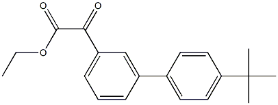 ETHYL 3-(4-TERT-BUTYLPHENYL)BENZOYLFORMATE Struktur