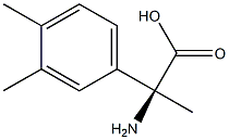 (2S)-2-AMINO-2-(3,4-DIMETHYLPHENYL)PROPANOIC ACID Struktur