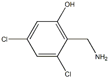 2,4-DICHLORO-6-HYDROXYBENZYLAMINE Struktur