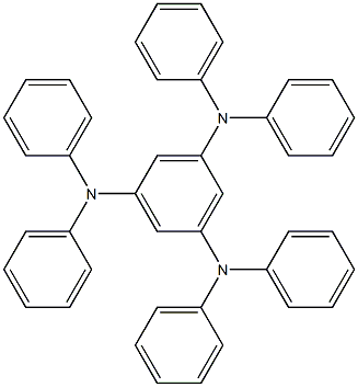 1,3,5-TRIS(DIPHENYLAMINO)BENZENE Struktur