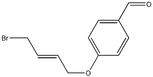 4-(4-BROMO-BUT-2-ENYLOXY)-BENZALDEHYDE Struktur