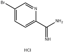 5-BROMOPICOLINIMIDAMIDE HYDROCHLORIDE Struktur