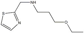 (3-ETHOXY-PROPYL)-THIAZOL-2-YLMETHYL-AMINE Struktur