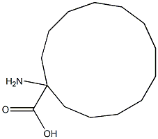 1-AMINOCYCLOTRIDECANECARBOXYLIC ACID Struktur