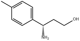 (S)-3-AMINO-3-P-TOLYL-PROPAN-1-OL Struktur