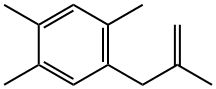 3-(2,4,5-TRIMETHYLPHENYL)-2-METHYL-1-PROPENE Struktur