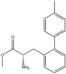 METHYL (2S)-2-AMINO-3-[2-(4-METHYLPHENYL)PHENYL]PROPANOATE Struktur