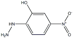 2-HYDROXY-4-NITRO-PHENYL-HYDRAZINE Struktur