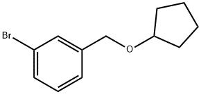 2-BROMOBENZYL CYCLOPENTYL ETHER Struktur