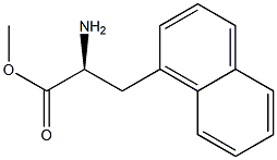 METHYL (2S)-2-AMINO-3-NAPHTHYLPROPANOATE Struktur