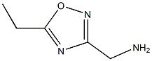 C-(5-ETHYL-[1,2,4]OXADIAZOL-3-YL)-METHYLAMINE Struktur