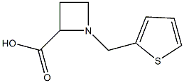 1-THIOPHEN-2-YLMETHYL-AZETIDINE-2-CARBOXYLIC ACID Struktur