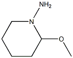 2-METHOXY-PIPERIDIN-1-YLAMINE Struktur