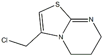 3-(CHLOROMETHYL)-6,7-DIHYDRO-5H-[1,3]THIAZOLO[3,2-A]PYRIMIDINE Struktur