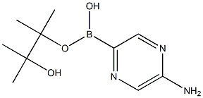 5-AMINOPYRAZINE-2-BORONIC ACID PINACOL ESTER Struktur