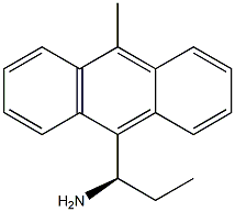 (1R)-1-(10-METHYL(9-ANTHRYL))PROPYLAMINE Struktur