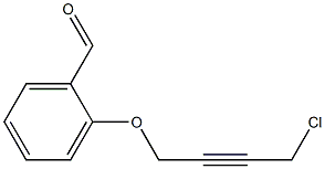 2-(4-CHLORO-BUT-2-YNYLOXY)-BENZALDEHYDE Struktur