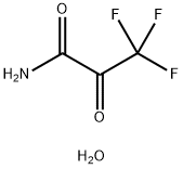 TRIFLUOROPYRUVAMIDE HYDRATE Struktur