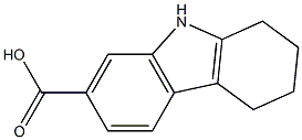 2,3,4,9-TETRAHYDRO-1H-CARBAZOLE-7-CARBOXYLIC ACID Struktur