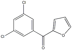 2-(3,5-DICHLOROBENZOYL)FURAN Struktur