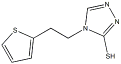 4-(2-THIEN-2-YLETHYL)-4H-1,2,4-TRIAZOLE-3-THIOL Struktur