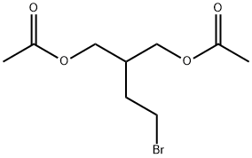 2-(2-BROMOETHYL)-1,3-PROPANEDIOL DIACETATE, 126589-82-0, 結(jié)構(gòu)式