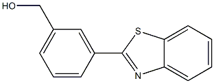 [3-(1,3-BENZOTHIAZOL-2-YL)PHENYL]METHANOL Struktur