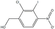 (2-CHLORO-3-IODO-4-NITRO-PHENYL)-METHANOL Struktur