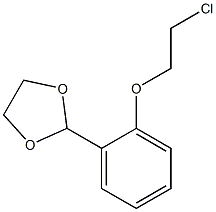 2-[2-(2-CHLOROETHOXY)PHENYL]-[1,3]-DIOXOLANE Struktur